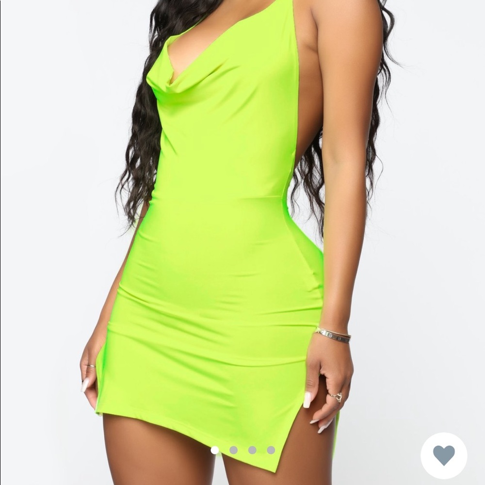 kinley mini dress neon yellow 🥰